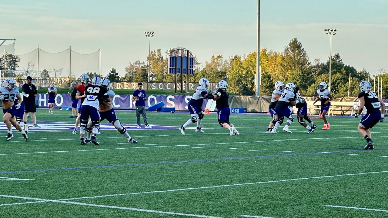 Holy Cross football prepares for tough Bucknell team